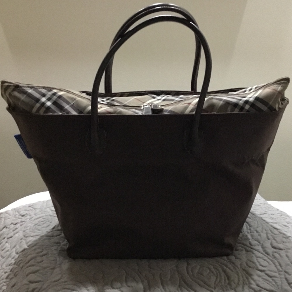 GUC BURBERRY TOTE